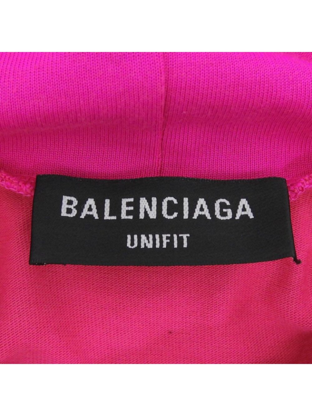 Balenciaga This Is Not the New Cotton Hoodie Pink XXS - Picture 5 of 8